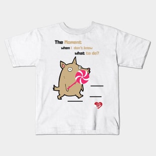 Mental Block Dog Kids T-Shirt